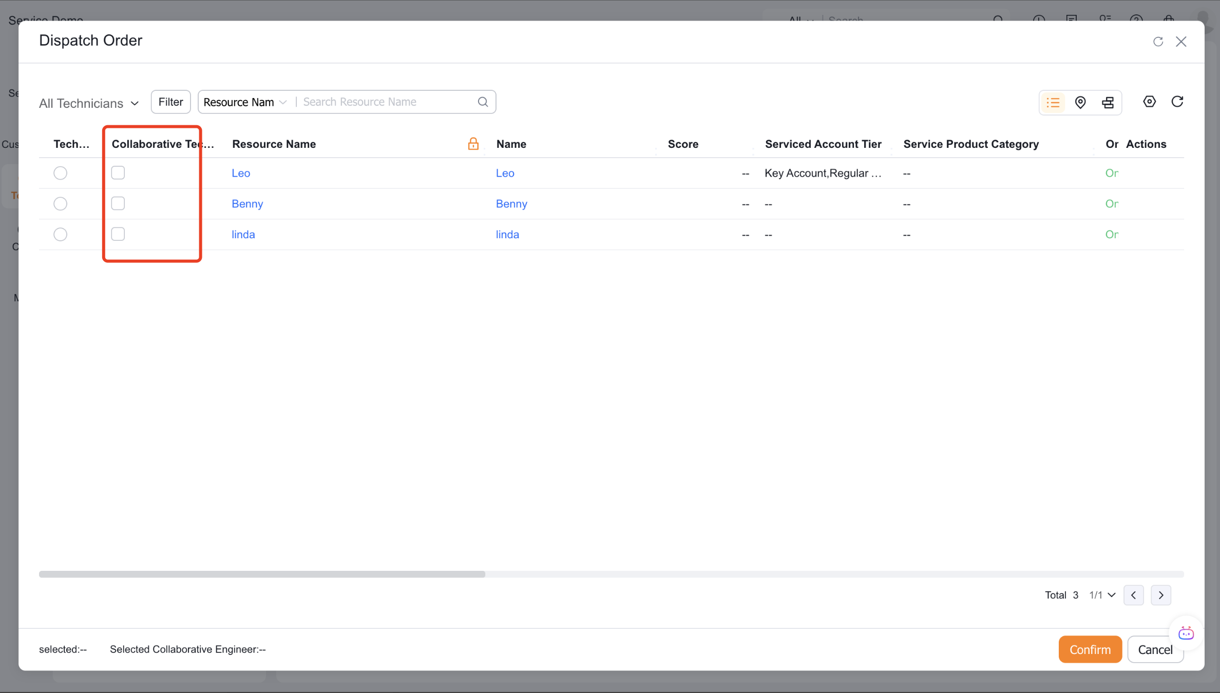 Configure a process node to assign tasks to collaborative engineers