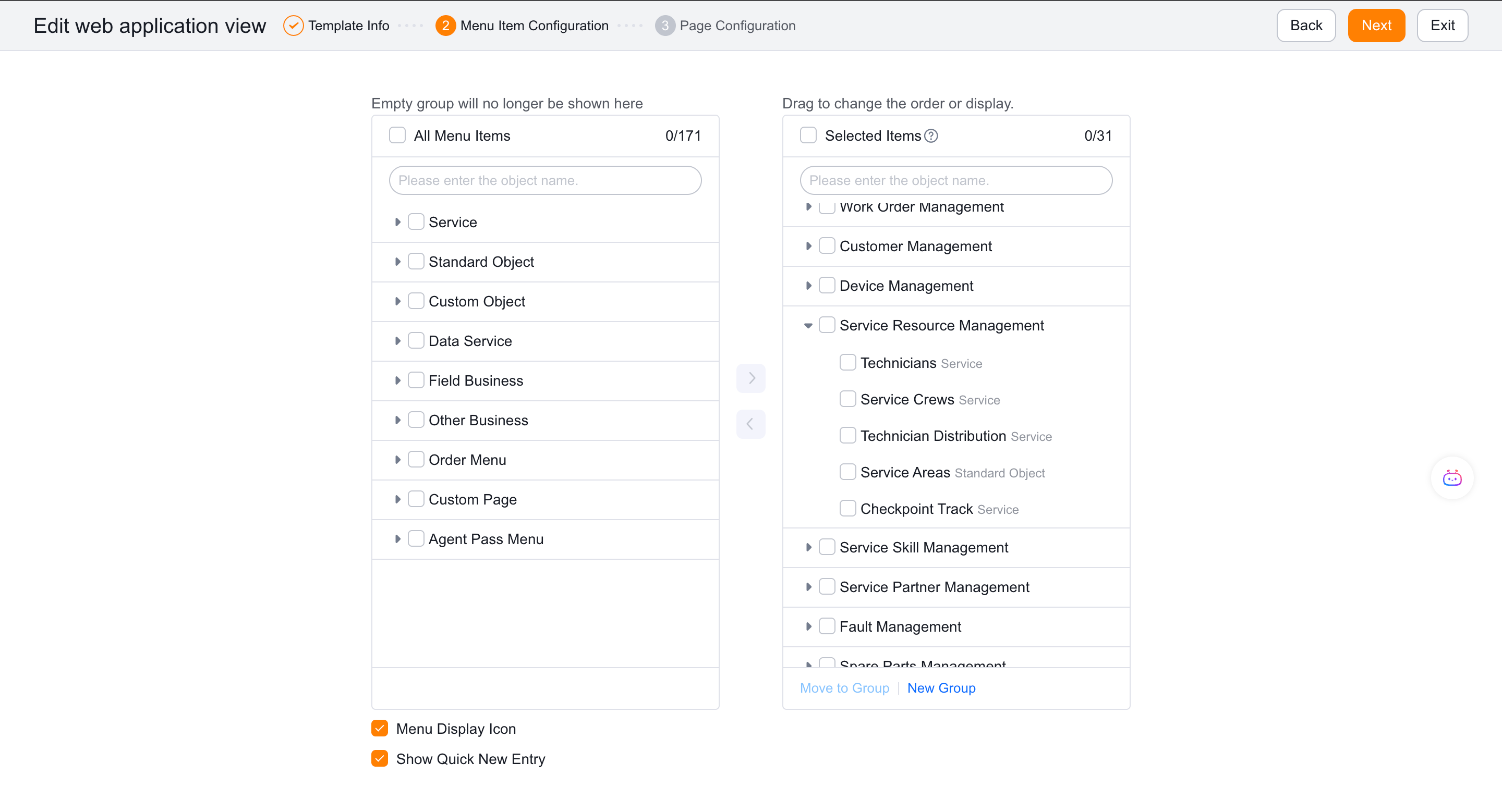 Add the Engineer Distribution menu entry